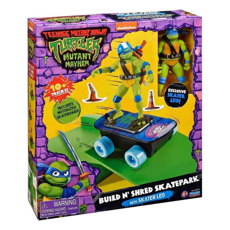 Teenage Mutant Ninja Turtles: Mutant Mayhem Build N' Shred Skatepark Assortment (8) 1