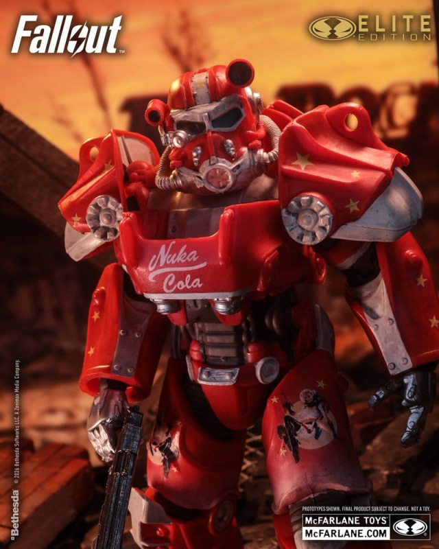 Fallout McFarlane Elite Edition Action Figure Fallout 76 Nuka Cola T-60 (Gold Label) 19 cm 7