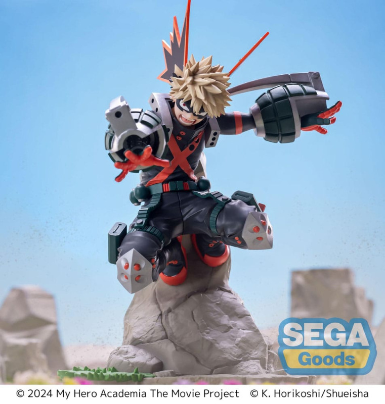 My Hero Academia: You´re Next Xross Link Anime PVC Statue Katsuki Bakugo 18 cm 1
