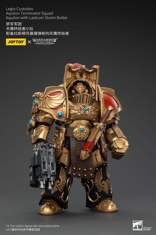 Warhammer The Horus Heresy Action Figure 1/18 Legio Custodes Aquilon Terminator Squad Aquilon with L 1