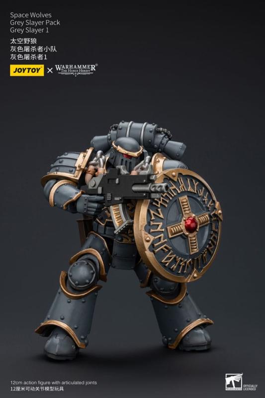 Warhammer The Horus Heresy Action Figure 1/18 Space Wolves Grey Slayer Pack Grey Slayer 1 12 cm