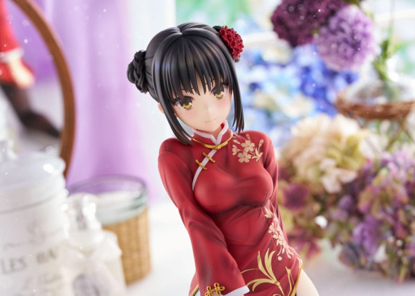 Cafe Stella and the Reaper´s Butterfly PVC Statue 1/3.5 Natsume Shiki Chinese Clothes Ver. AmiAmi Li 10