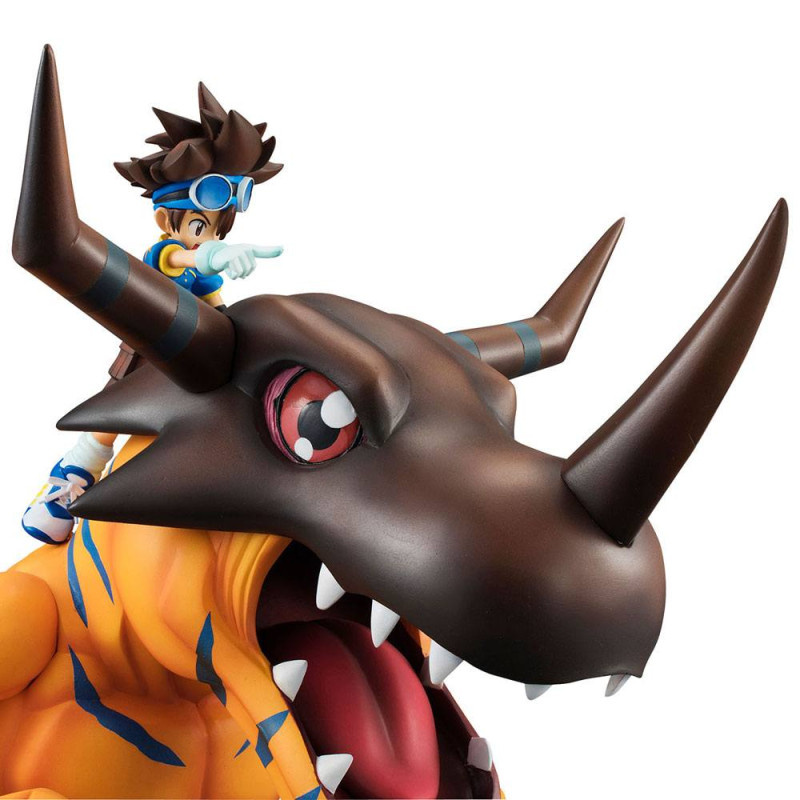 Digimon Adventure G.E.M. Series PVC Statue Greymon & Taichi 25 cm 5