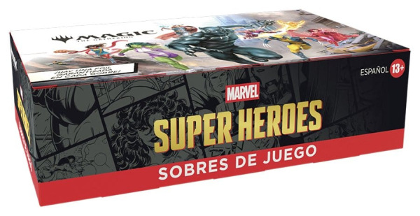 Magic the Gathering Marvel Super Heroes Play Booster Display (30) spanish 12