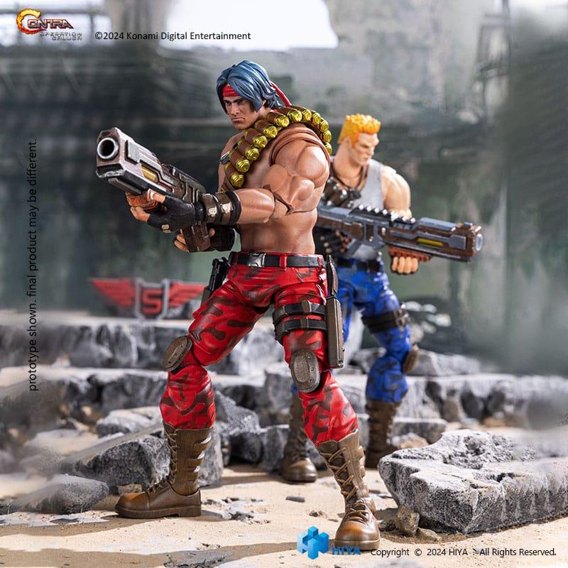 Contra: Operation Galuga Exquisite Basic Action Figure Bill Rizer 16 cm