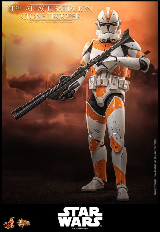 Star Wars: The Clone Wars Action Figure 1/6 212th Attack Battalion Clone Trooper 30 cm 7