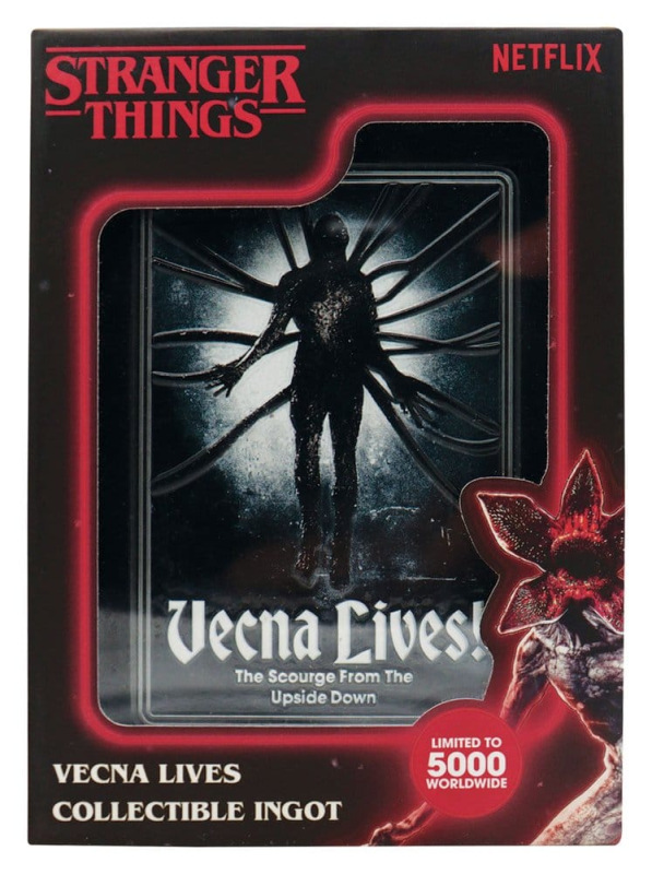 Stranger Things 5 Ingot Vecna Lives Limited Edition 4