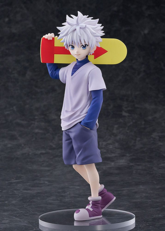 Hunter x Hunter Pop Up Parade PVC Statue Killua Zoldyck/Killua Zaoldyeck L Size 21 cm 4