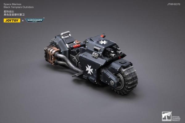 Warhammer 40k Vehicle 1/18 Black Templars Outrider Bike 22 cm 11