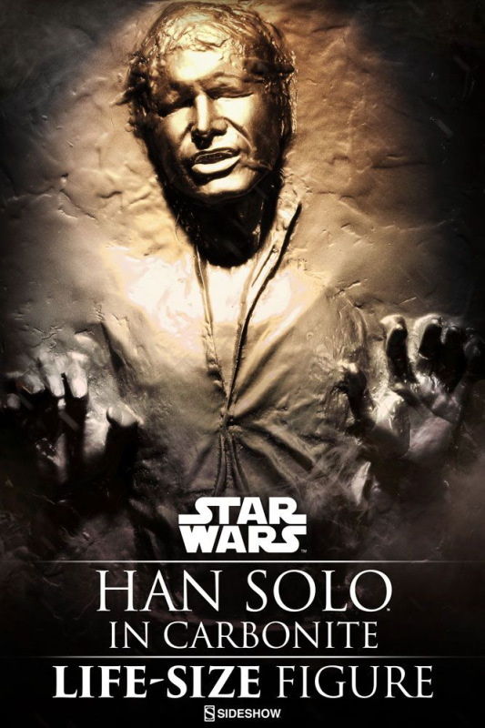 Star Wars Life-Size Statue Han Solo in Carbonite 231 cm 1