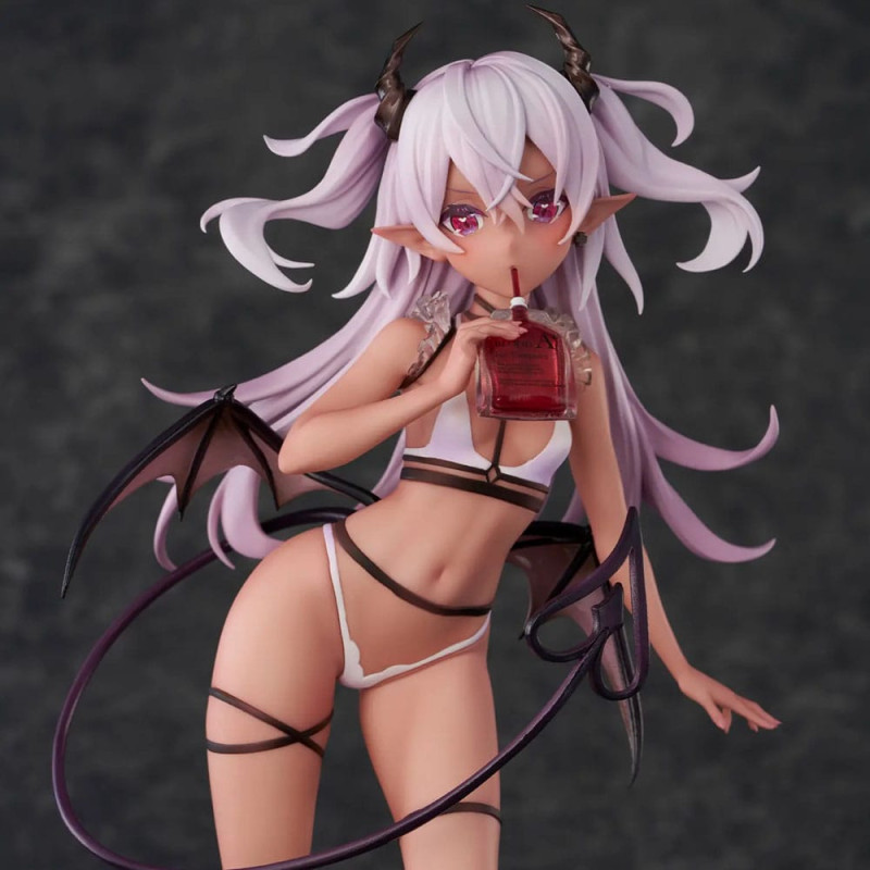 Original Character PVC Statue Dusky-Skinned Vampire Yoru-chan Illustration by Yukimiya Yuge 28 cm 9