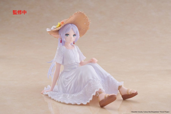 Frieren: Beyond Journey's End PVC Statue Desktop Cute Figure Frieren Summer Dress Ver. 13 cm 5