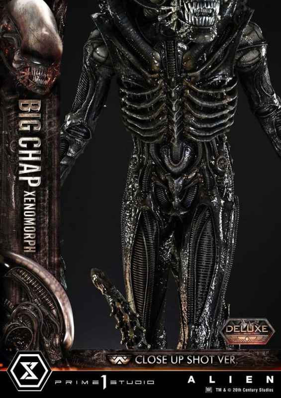 Alien (Film) Museum Masterline XL Statue 1/3 Big Chap Xenomorph Close Up Shot Ver. Deluxe Version 10 12