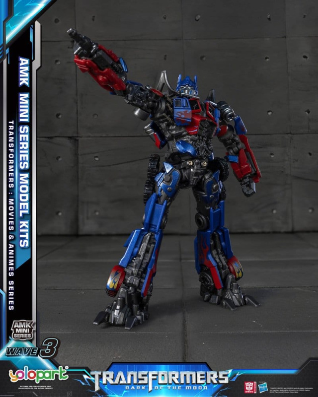 Transformers Generation One AMK Mini Series Plastic Model Kit Wave 3 Optimus Prime TF 3 11 cm 8
