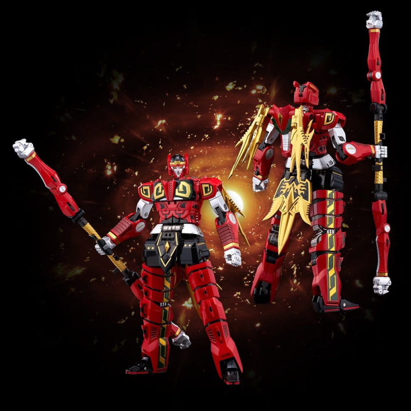Power Rangers Go! Kuro Kara Combine Action Figure Thunder Megazord 28 cm 12