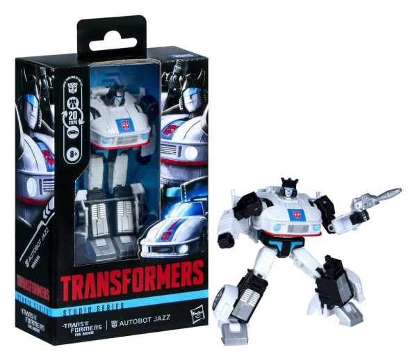 The Transformers: The Movie Studio Series Deluxe Class Action Figure Autobot Jazz 11 cm 4