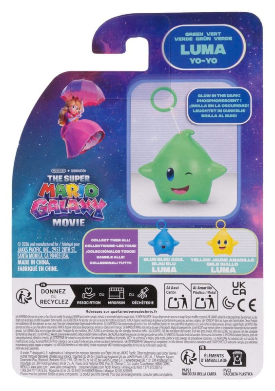 The Super Mario Galaxy Movie Luma Star Yo-Yos Assortment (12) 5