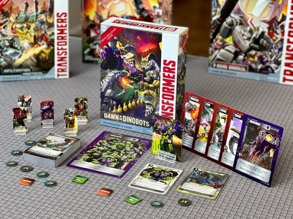Transformers card game Deck-Building Dawn of the Dinobots Expansion *Englische Version* 2