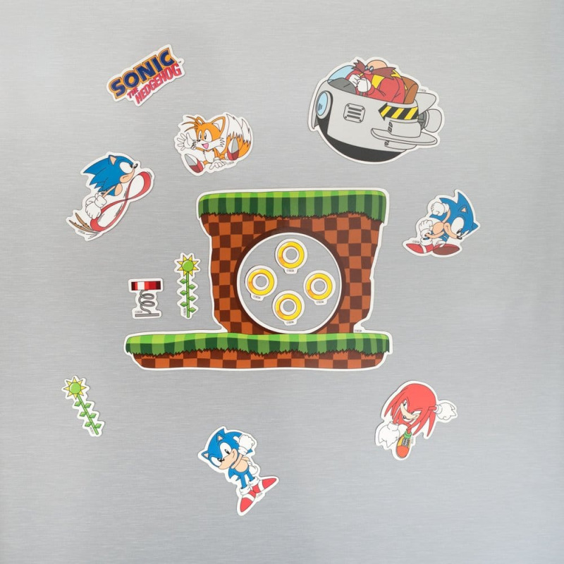Sonic Die-Cut Magnet Set 3