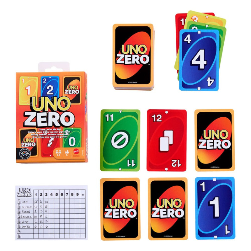 UNO Zero Card Game 1