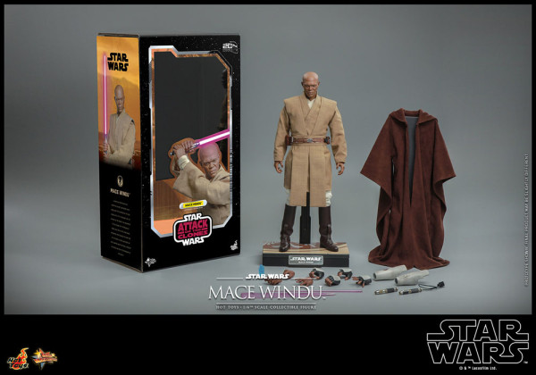 Star Wars: Episode II Action Figure 1/6 Mace Windu 32 cm 3