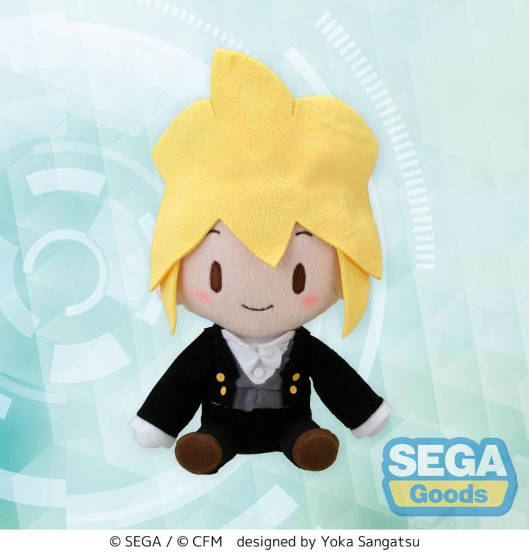 Hatsune Miku: Project DIVA Arcade Future Tone Fuwa Petit Plush Figure Kagamine Len Butler Ver. (EX)