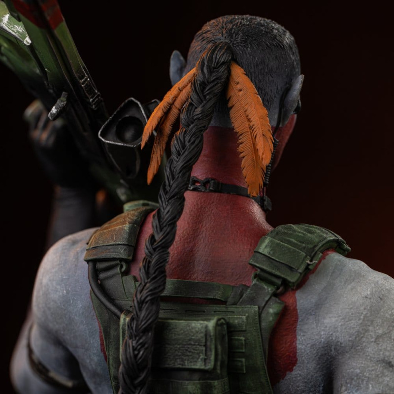 Avatar 3: Fire and Ash Art Scale Statue 1/10 Miles Quaritch 36 cm 10