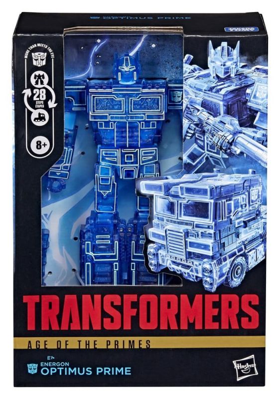Transformers Age of the Primes Voyager Class Action Figure Energon Optimus Prime 17 cm 5