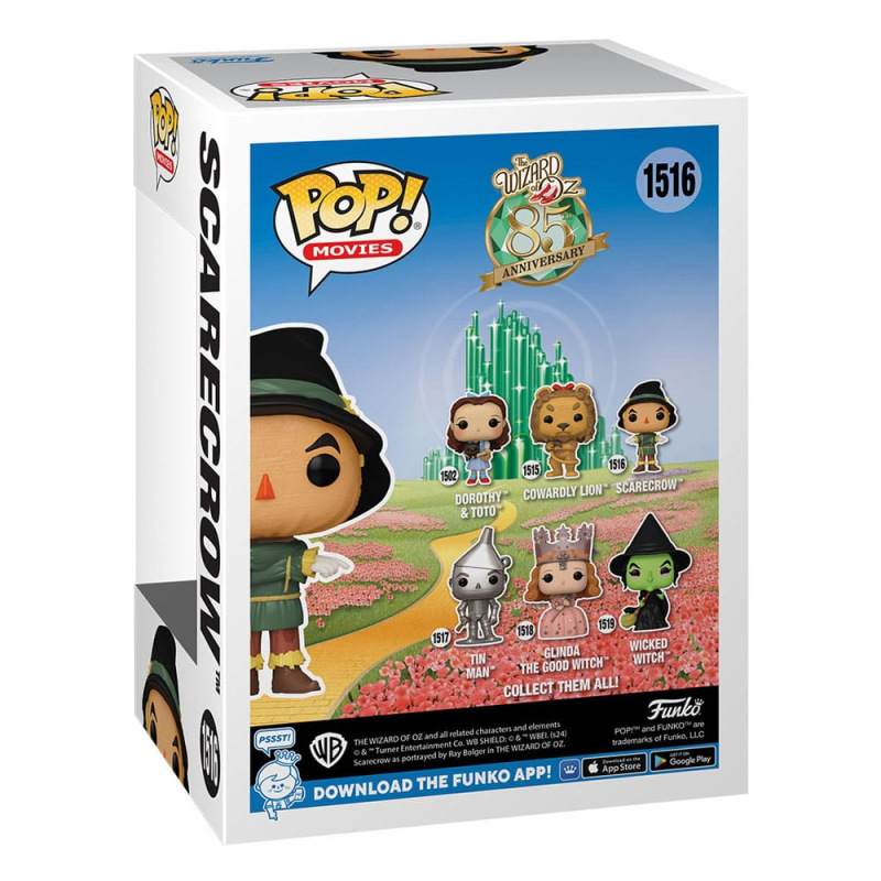 The Wizard of Oz POP! Movies Vinyl Figure The Scarecrow 9 cm 2
