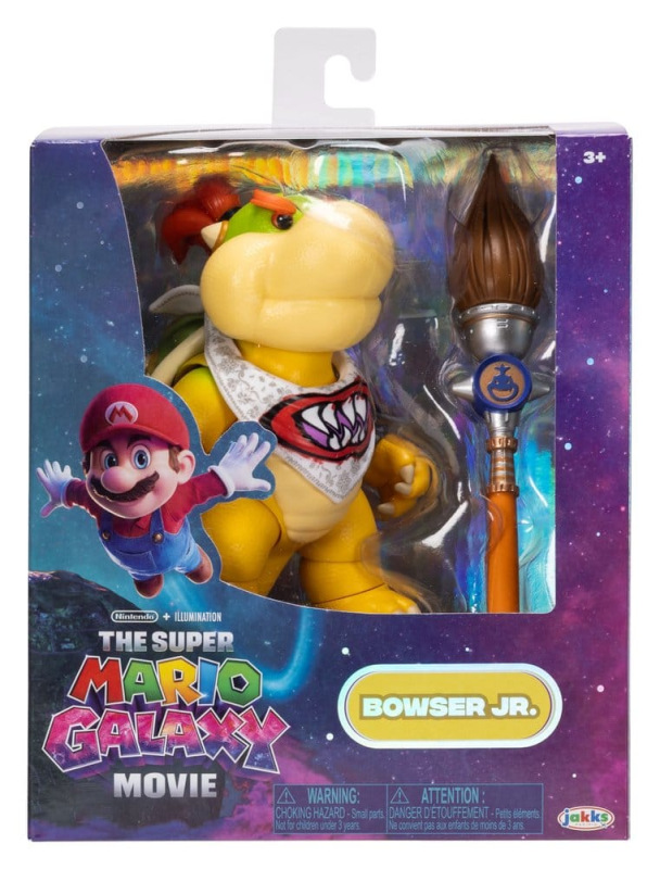 The Super Mario Galaxy Movie Action Figure Bowser Jr. 13 cm 3