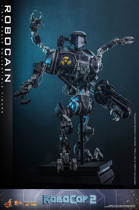 RoboCop 2 Movie Masterpiece Diecast Action Figure 1/6 RoboCain 40 cm 6