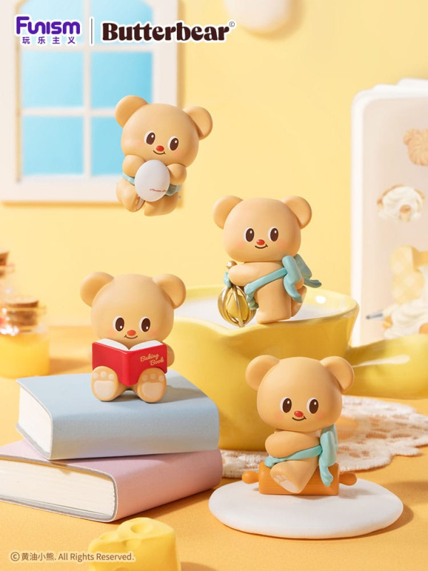 Butterbear Baked with Love Series Mini Figures 3-Pack Chubby Face 9 cm Display (6) 4