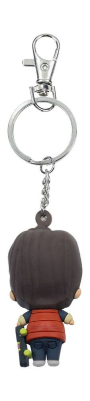 Back to the Future Pokis Rubber Keychain Marty McFly 6 cm 1