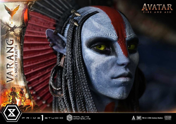 Avatar: Fire and Ash (Film) Real Elite Masterline Series Statue 1/4 Varang & Nightwraith Avatar Lega 7