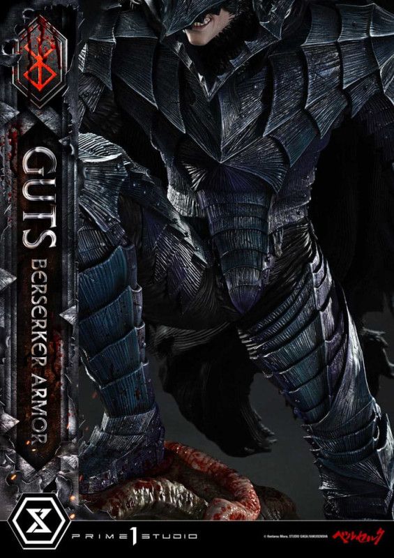 Berserk Ultimate Premium Masterline Series Statue 1/4 Guts, Berserker Armor Grunbeld vs. Guts 94 cm 12