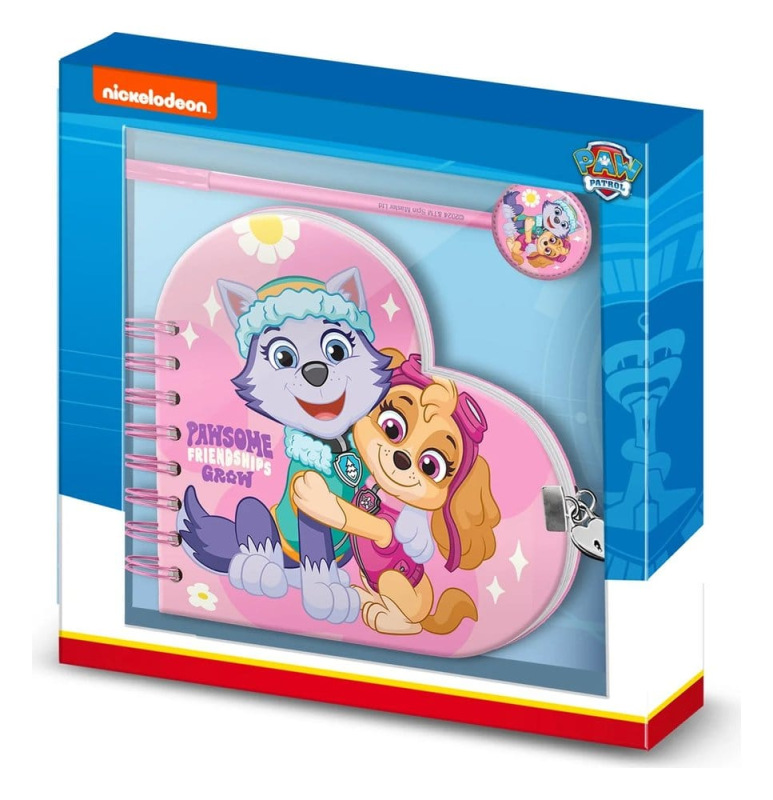 PAW Patrol Notebook with Pen Gift Set Pawsome Friendships Grow