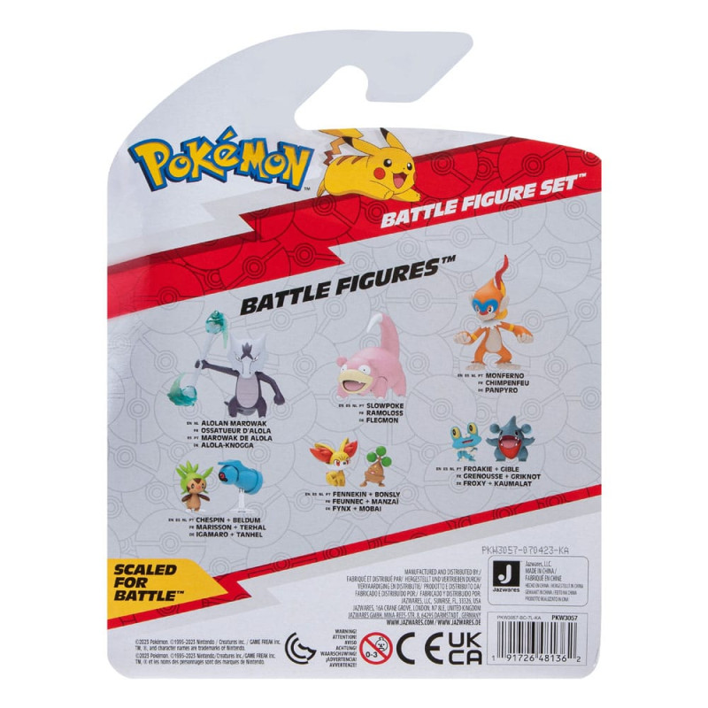 Pokémon Battle Figure Set 3-Pack Clefairy, Beldum, Sirfetch'd 5 cm 3