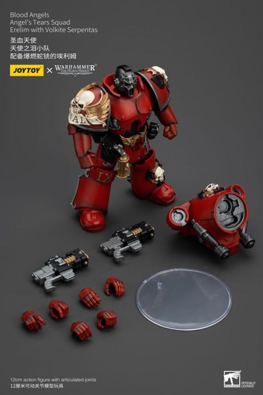 Warhammer The Horus Heresy Action Figure 1/18 Blood Angels Angel's Tears SquadErelim with Volkite Se