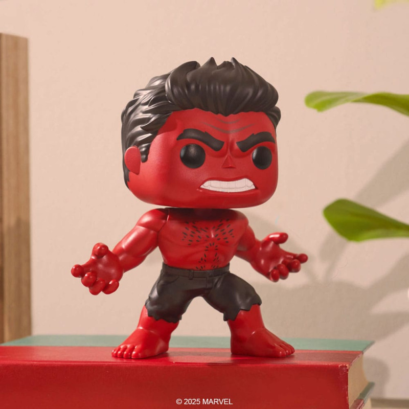 Captain America: Brave New World Super Sized POP! Marvel Vinyl Figure Red Hulk (Retro) 15 cm 1