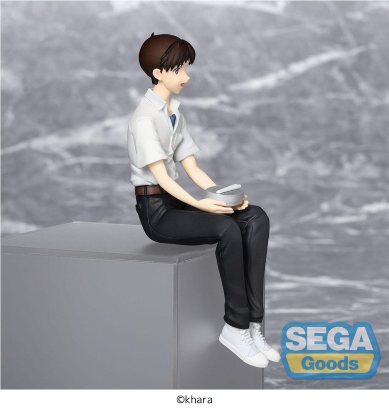 Rebuild of Evangelion PM Perching PVC Statue Shinji Ikari Evangelion New Theatrical Edition 14 cm 3