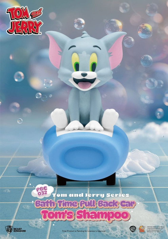 Tom & Jerry Pull Back Cars Bath Time Blind Box 6-Pack 3