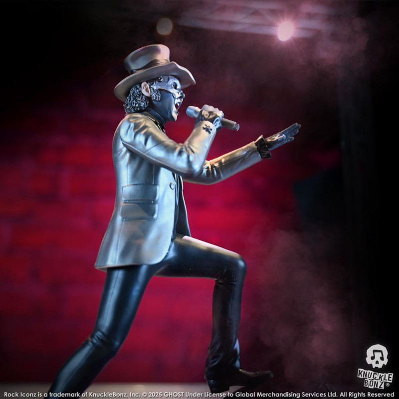 Ghost Rock Iconz Statue Papa V Perpetua Top Hat 22 cm 3
