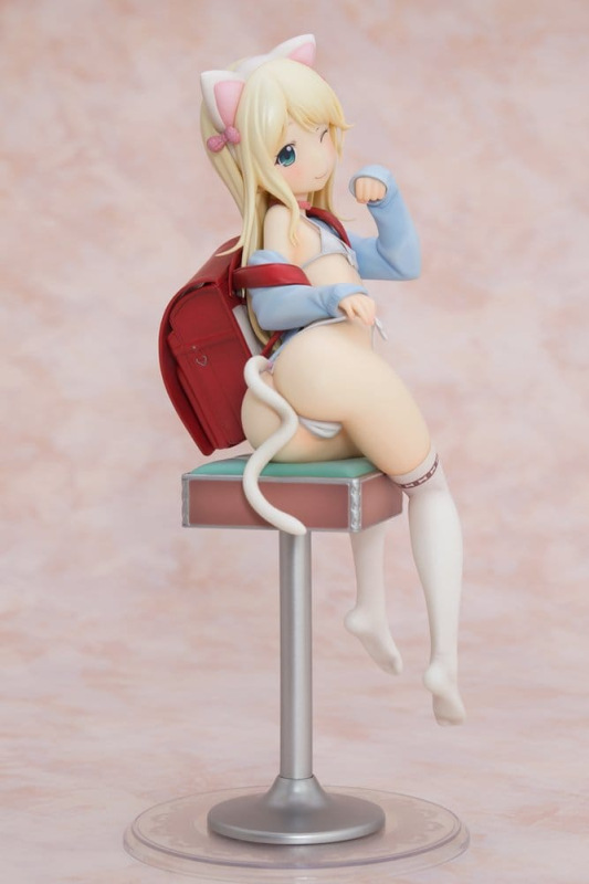 Hatsukoi Ribbon PVC Figure 1/6 Yuu White cat Ver. 25 cm 11
