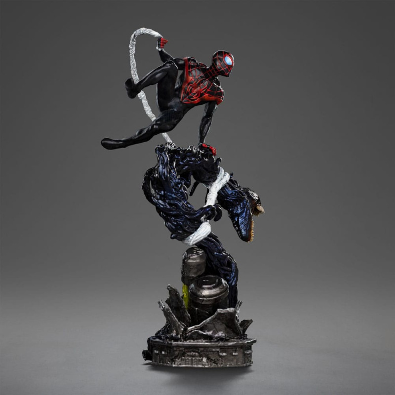 Spider-Man vs. Villains Diorama BDS Art Scale Statue 1/10 Miles Morales 32 cm 3