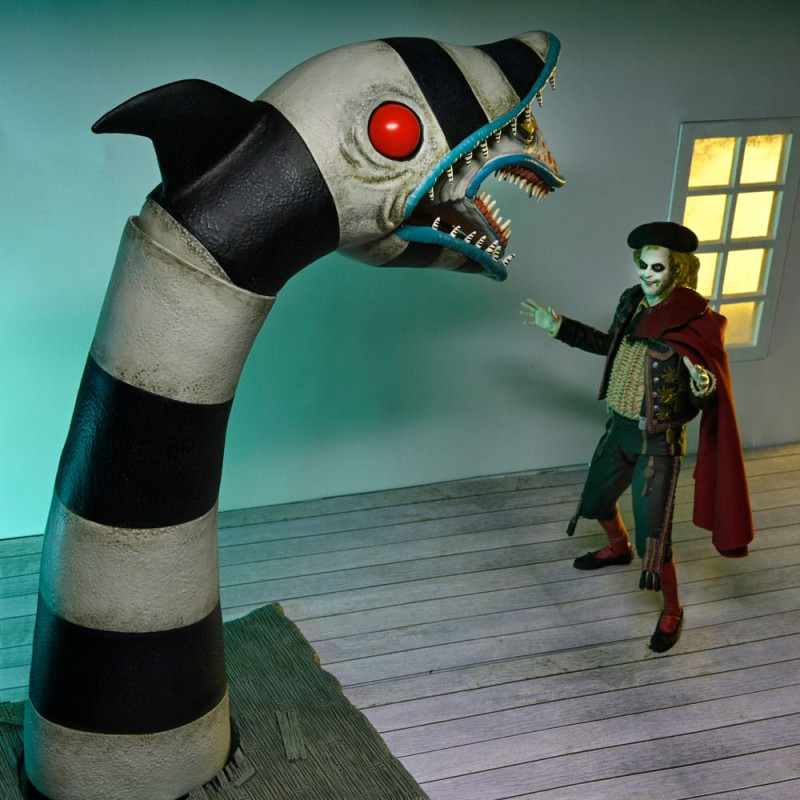 Beetlejuice Beetlejuice Action Figure 2 Pack Ultimate "Matador" Beetlejuice and Sandworm 18 cm 3