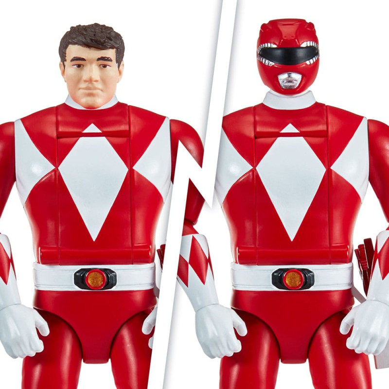 Mighty Morphin Power Rangers Action Figure Auto-Morphin Red Ranger 12 cm 5