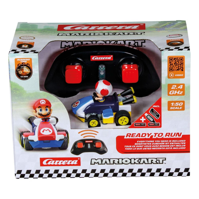 Super Mario Kart RC remote-controlled Car 1/50 2.4GHz Mini Toad 9