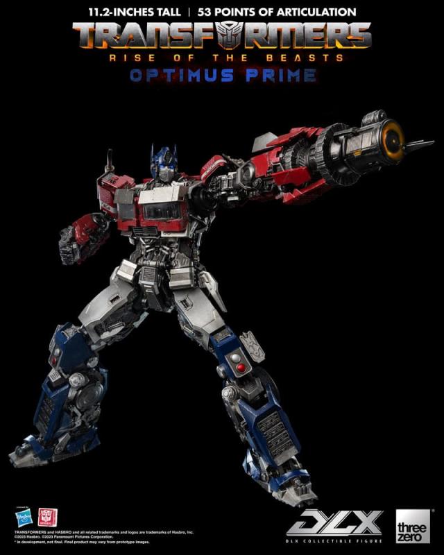 Transformers: Rise of the Beasts DLX Action Figure 1/6 Optimus Prime 28 cm 10