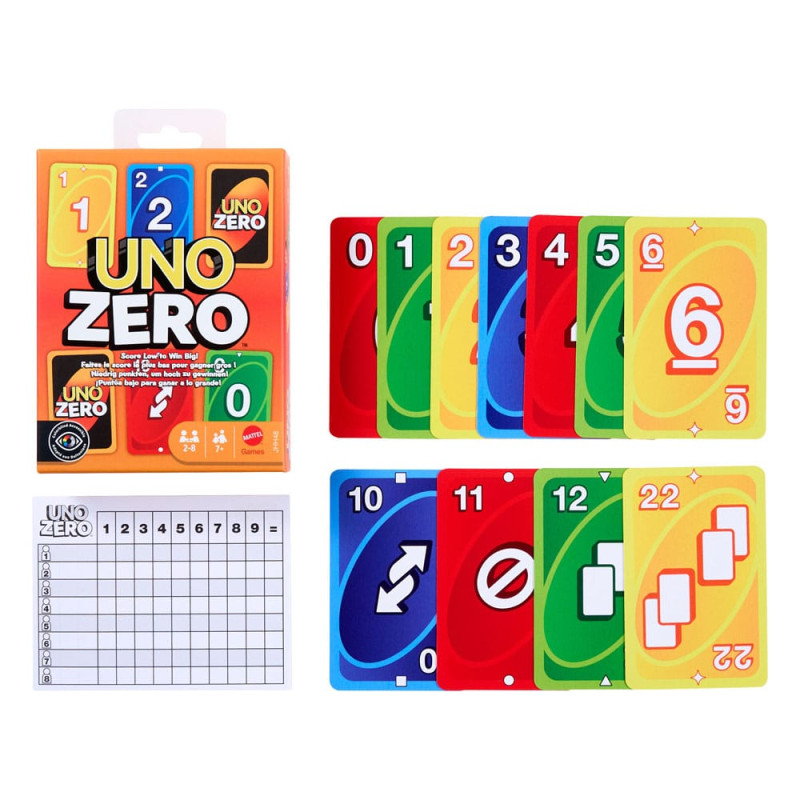 UNO Zero Card Game 2