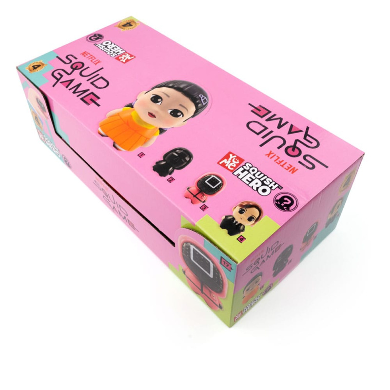 Squid Game Squish Hero Anti-Stress Figures 8 cm Display (12) 8